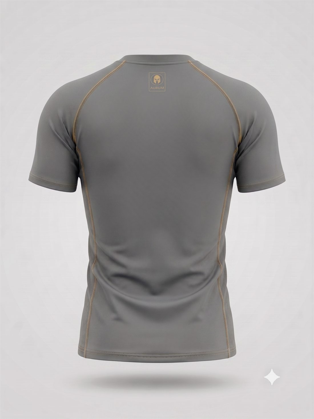 Rashguard AURUM Excellence cinza — costas