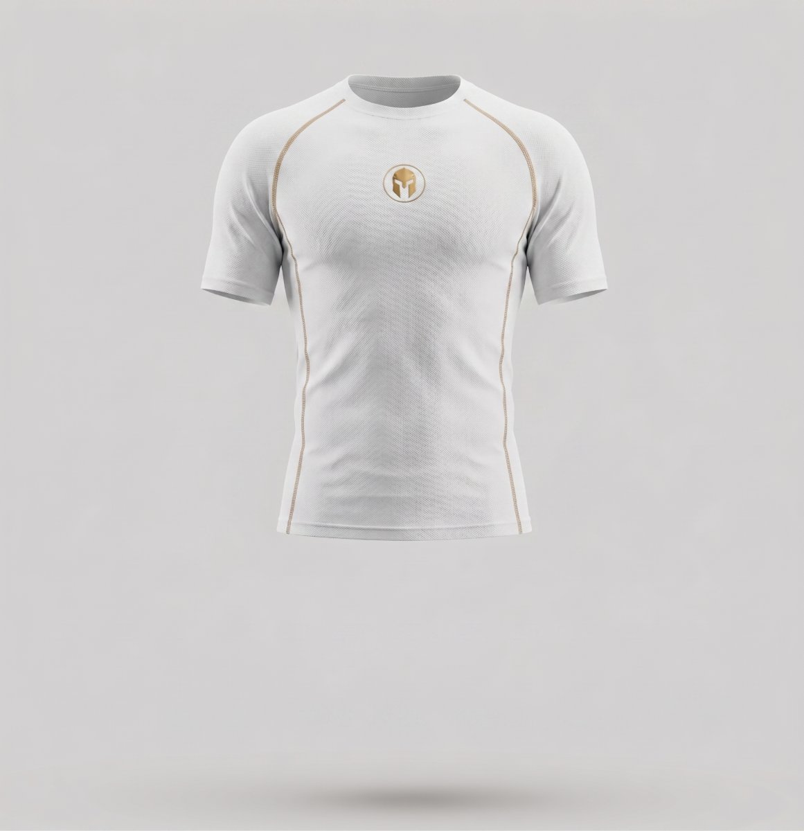 Rashguard AURUM Excellence branca — frente