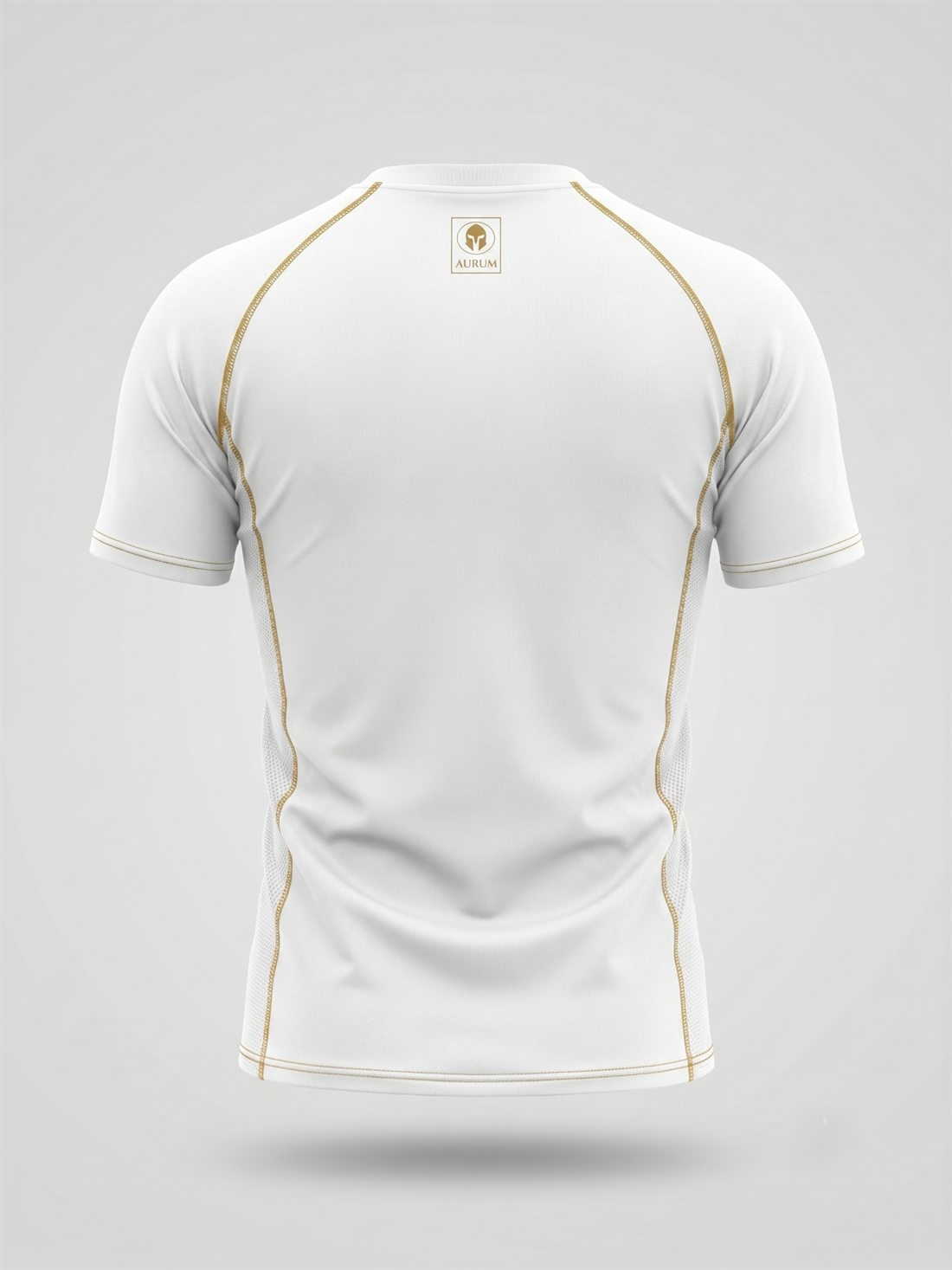 Rashguard AURUM Excellence branca — costas
